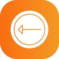 Left Colorful Icon vector
