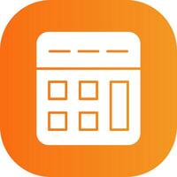 Calculator Colorful Icon vector