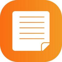 Document Colorful Icon vector