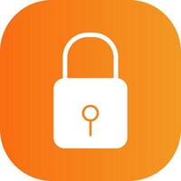 Lock Colorful Icon vector