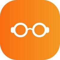 Glasses Colorful Icon vector
