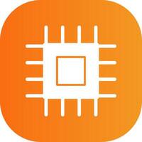 Cpu Colorful Icon vector