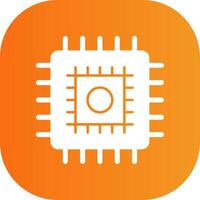Cpu Colorful Icon vector
