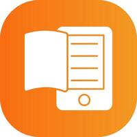 Electronic Book Colorful Icon vector