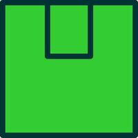 Box Colorful Icon vector