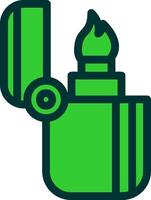 Lighter Colorful Icon vector