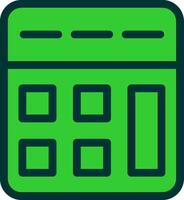 Calculator Colorful Icon vector