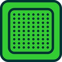 Nicotine Patch Colorful Icon vector