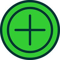 Add Colorful Icon vector