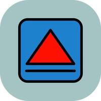 Eject Colorful Icon vector