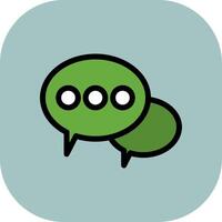 Chat Colorful Icon vector