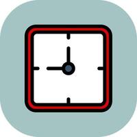Clock Colorful Icon vector