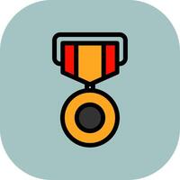 Medal Colorful Icon vector