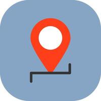 Location Colorful Icon vector