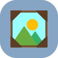 Frame Colorful Icon vector