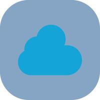 Cloud Colorful Icon vector