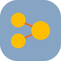 Connection Colorful Icon vector