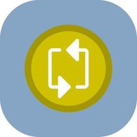 Loop Colorful Icon vector