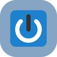 Start Button Colorful Icon vector