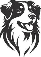 Playful Aussie Profile vector