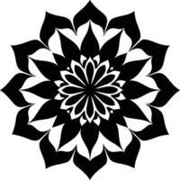 Old World Charm Mandala vector