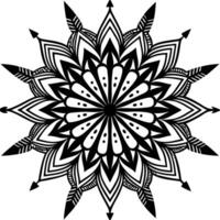 Elegant Essence Mandala vector
