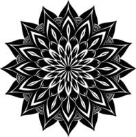 Rustic Chic Mandala vector