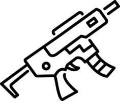 Sig ratter icon in line style vector