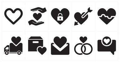 A set of 10 mix icons as businessman, team, meeting vector