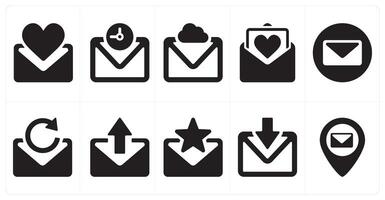 A set of 10 mix icons as add person, partnership, global business vector
