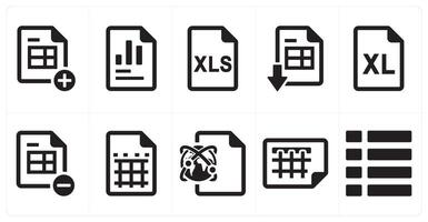 A set of 10 mix icons as read, brochure, educate vector