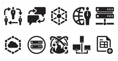 A set of 10 mix icons as bar location, beverage, pizza vector