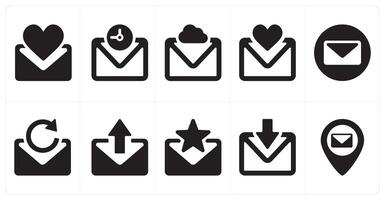 A set of 10 mix icons as global business, team, meeting vector