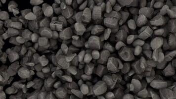 Dynamic Stone Transitions Rock Animation Revealing Effect from side than explode video