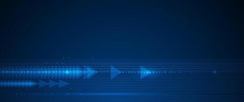 Abstract arrow and lines pattern design. Fast and High speed connection technology, cyberspace concept. vector