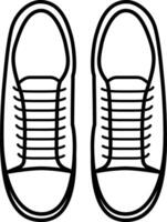 Running Shoes from to angle icon vector