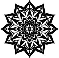Timeless Elegance Mandala vector