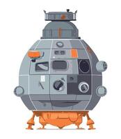 Modern transportation industry robot icon isolated vector