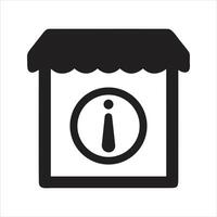 Information point icon. Customer service icon vector