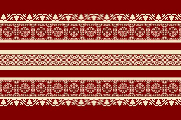 Used as the name of a collection or image for folk art that combines geometric and traditional patterns.