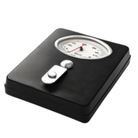 An isolated weighing scale on a transparent background highlighting its design and functionality for precise measurement, weighing scale isolated on transparent background png
