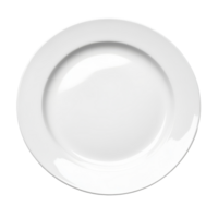 Ceramic transparent plate isolated on transparent background showcasing a smooth finish and elegant design for dining and display, transparent ceramic plate isolated on transparent background png