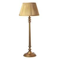Elegant candlestick floor lamp on a transparent background for stylish interior decor, Candlestick Floor Lamp isolated on transparent background or transparent backgroud png