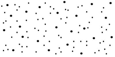 The dots are randomly scattered vector