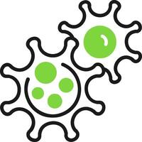 Checkup Green Mix Style Icon vector