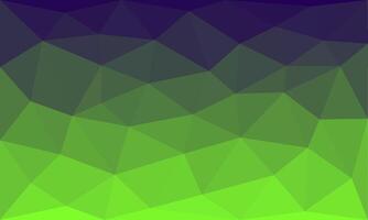 Abstract triangle pattern background texture. Geometric polygon green and violet gradient design for wallpaper, greeting, banner, page surface, business, presentation, advertising, idea vector