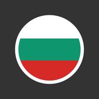 Bulgaria flag element design on isolated background vector