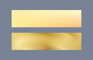 Collection of banners with abstract gradation design. vector