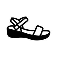 Get your hands on this amazing icon of sandals vector