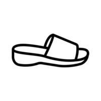 Get this amazing icon of chappal in modern style vector